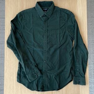 Club Monaco Green Button Up